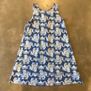 Lily Pulitzer Elephant Dress with Back Detail